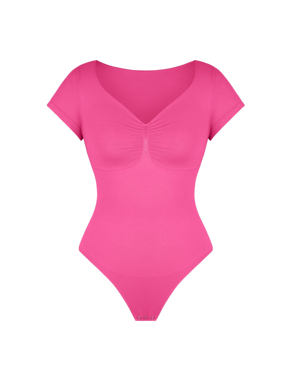 V-Neck Sculpting Tee Bodysuit