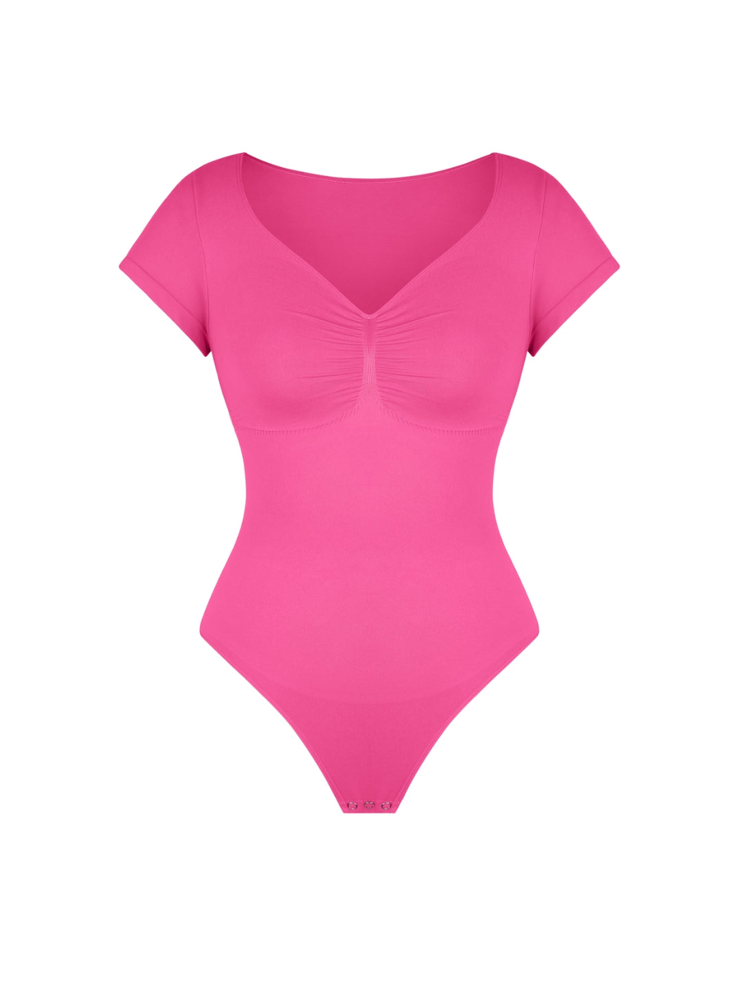 V-Neck Sculpting Tee Bodysuit