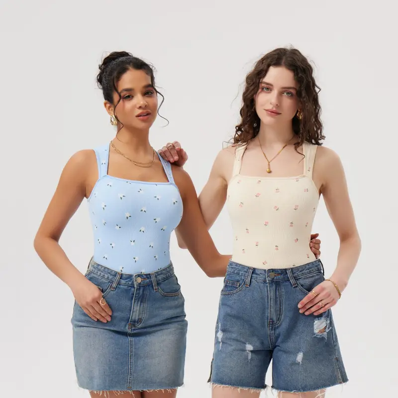 Sleeveless Tummy Control Tank Tops Bodysuits