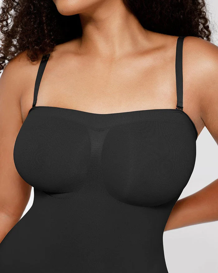 Strapless Slip Shapewear Bodysuit