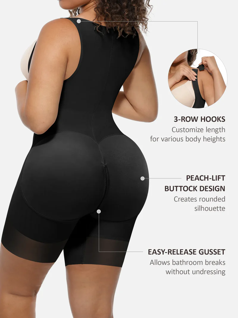 Shapewear with U-Front & High Back | Lifting & Tummy Control
