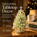 DIY Mini Crystal Bead Christmas Tree Craft