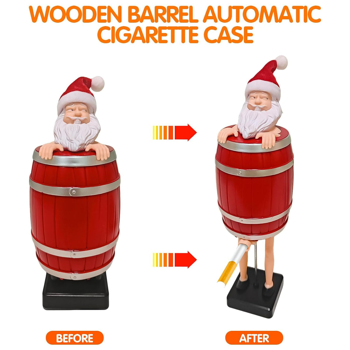 Fun Santa Claus Cigarette Case