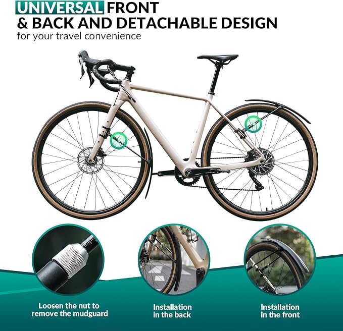 Road Bike Mudguard Set