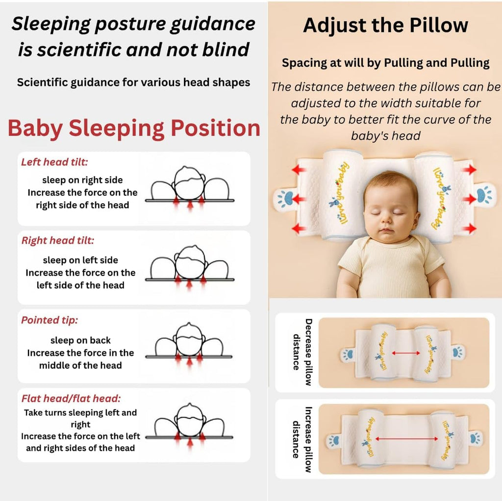 Infant Head-Shaping Sleep Pillow