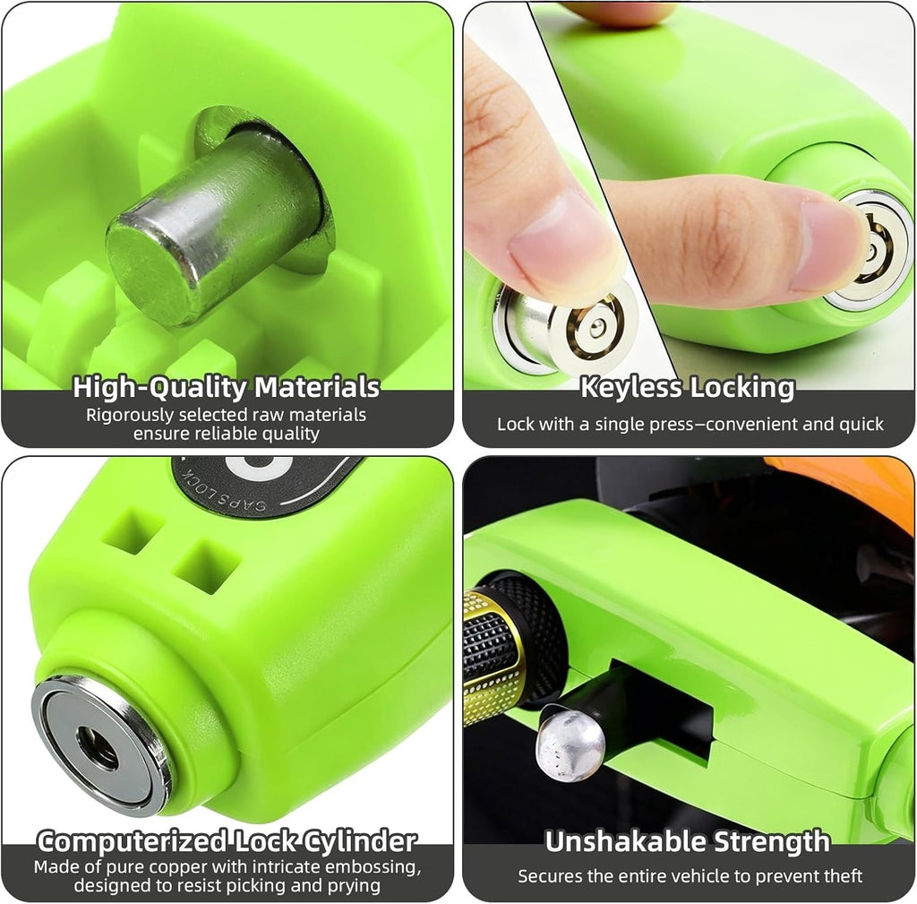 Motorcycle Safety Lock Handlebar