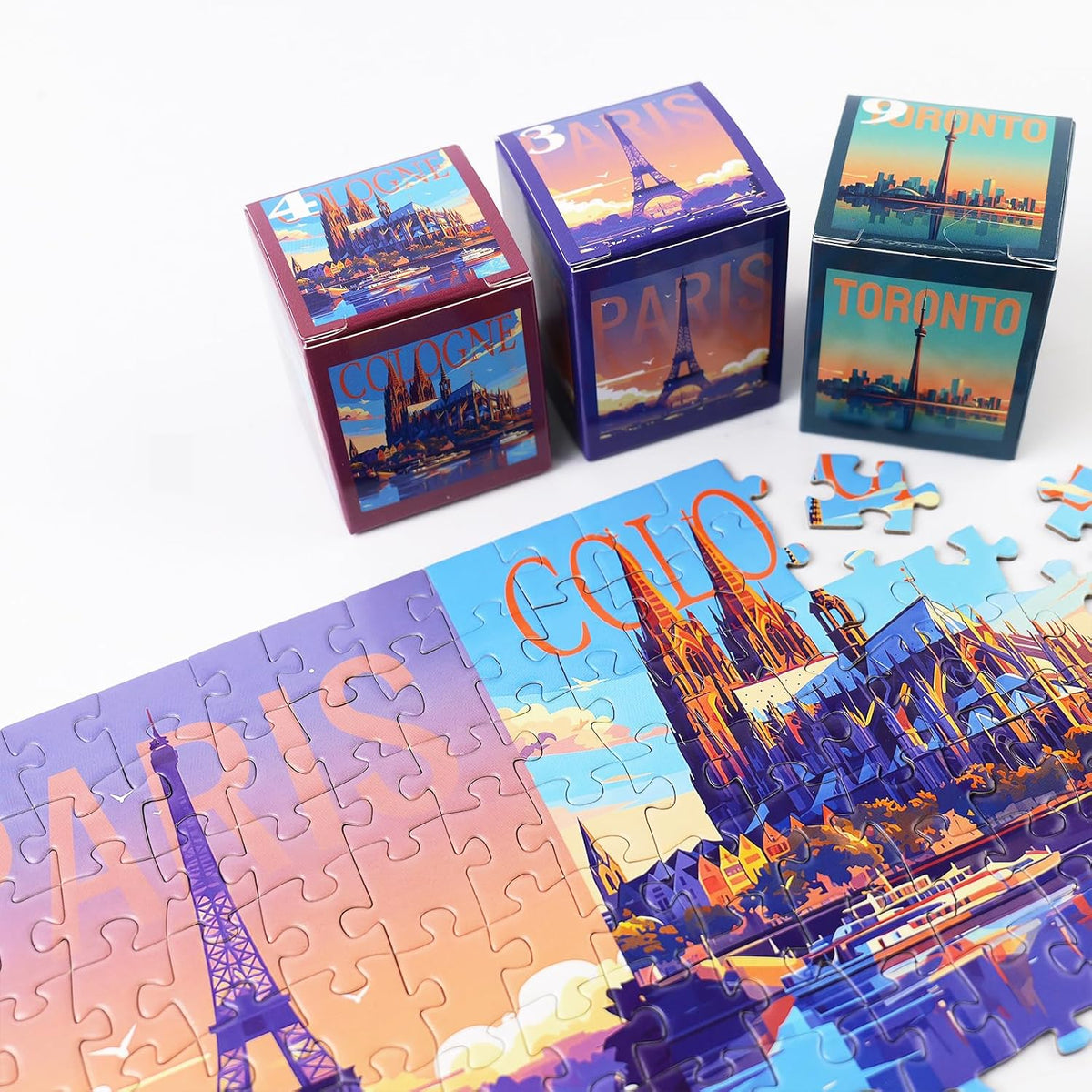 Advent Calendar Mini Puzzle Set