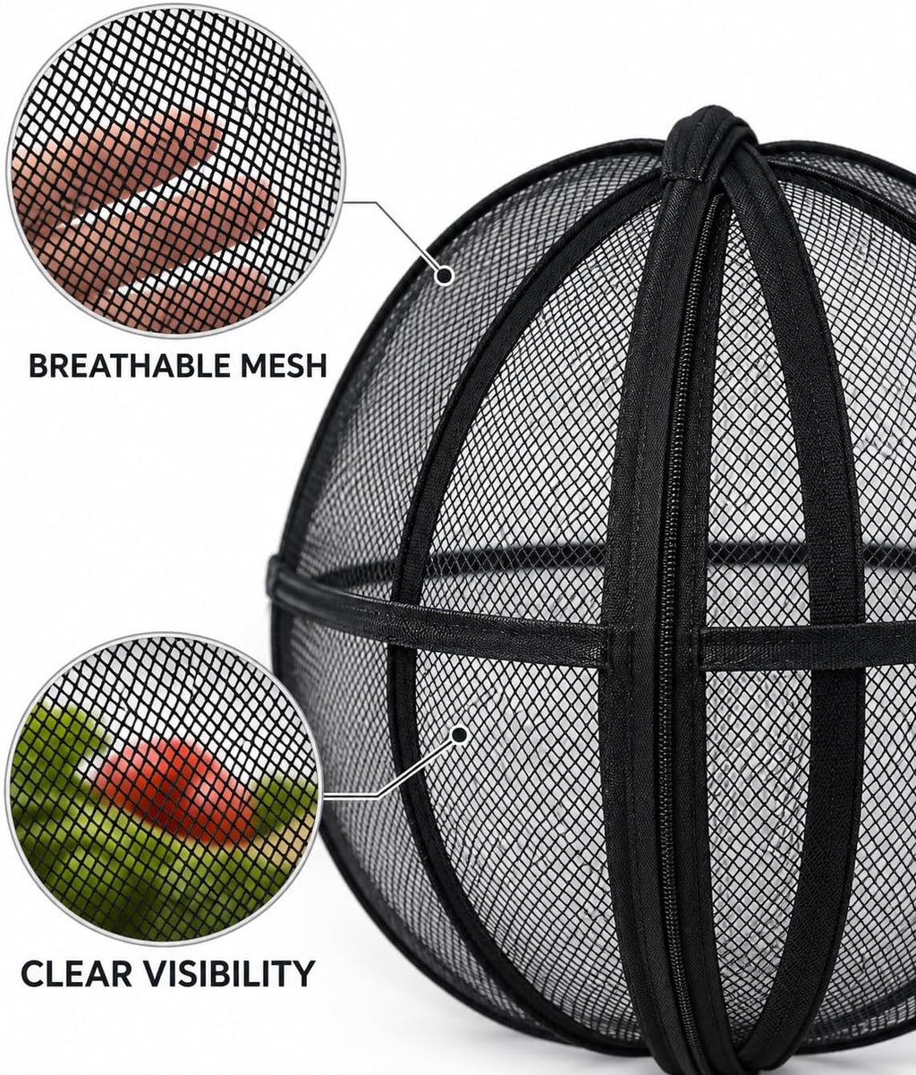 360° panoramic rollable cat game enclosure