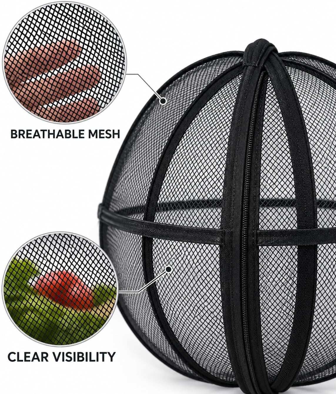 360° panoramic rollable cat game enclosure