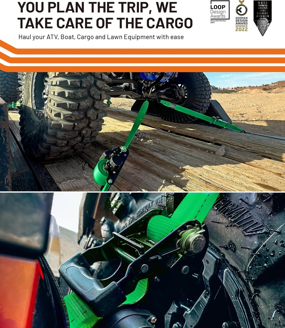 Automatic Retractable Ratchet Strap