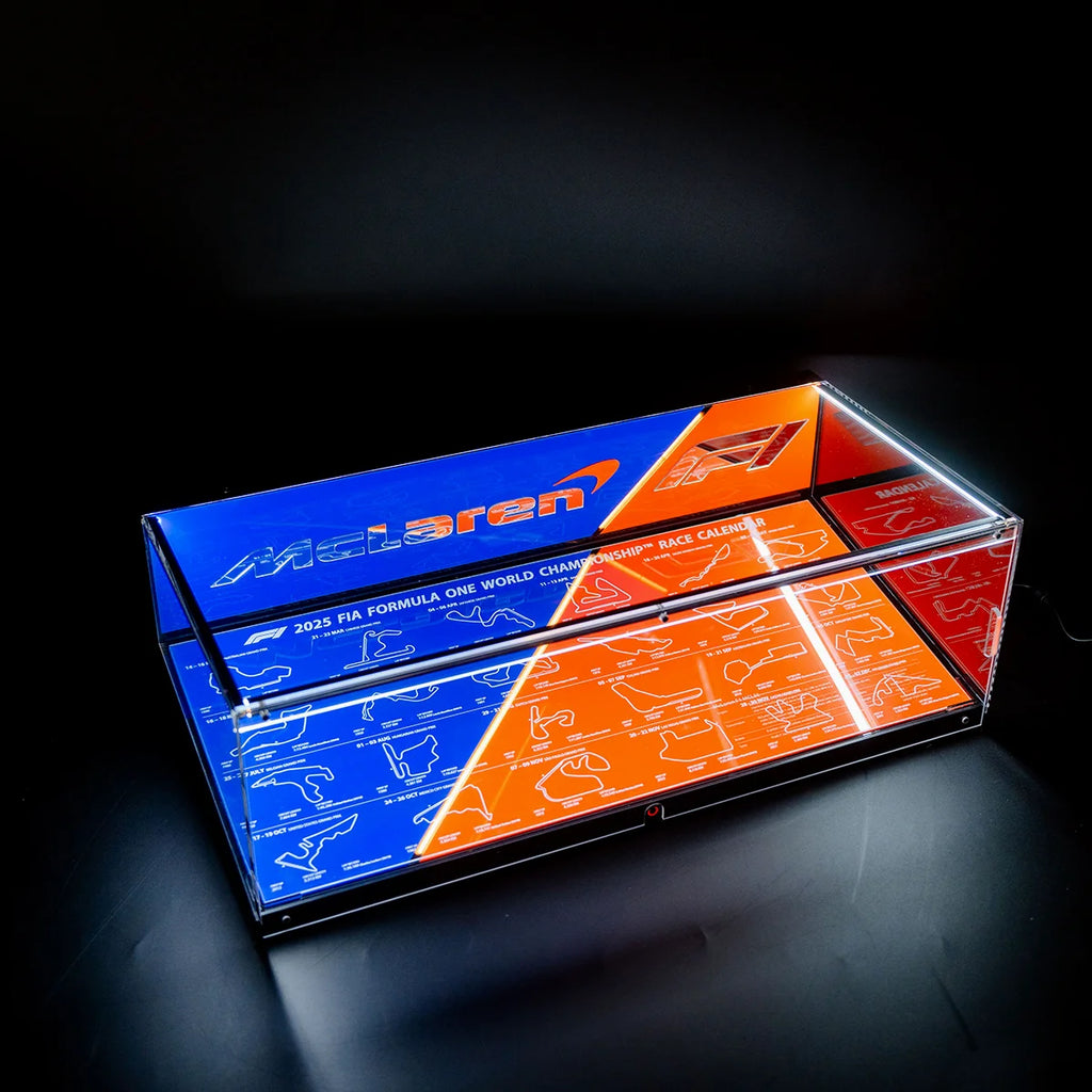 LED Display Case for  F1 Race Cars
