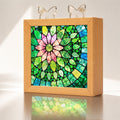 Acrylic Puzzle Night Light - Verdant Bloom