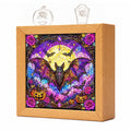 Acrylic Puzzle Night Light - Gothic Lace Bat