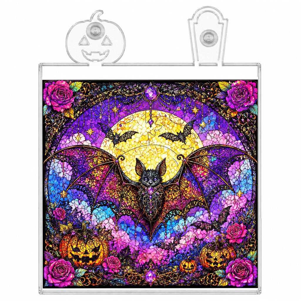 Acrylic Puzzle Night Light - Gothic Lace Bat