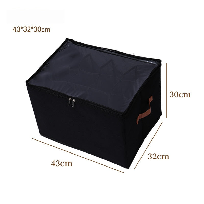 Foldable shoe storage box with lid