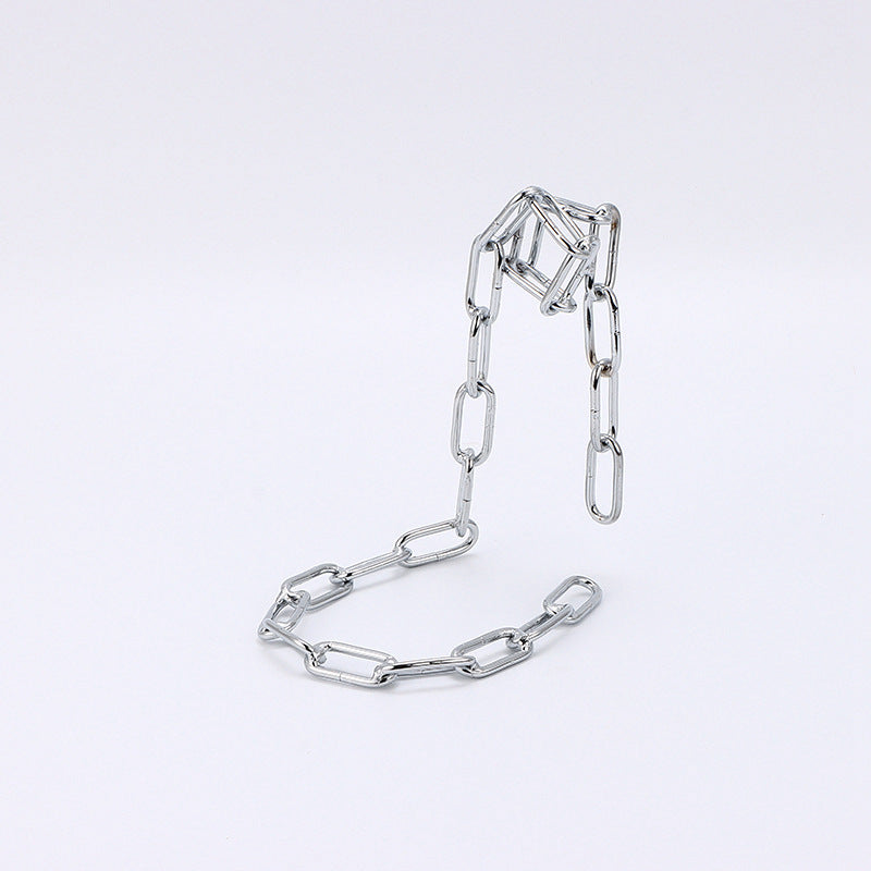 Hanging Chain Wine Rack