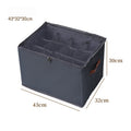 Foldable shoe storage box with lid
