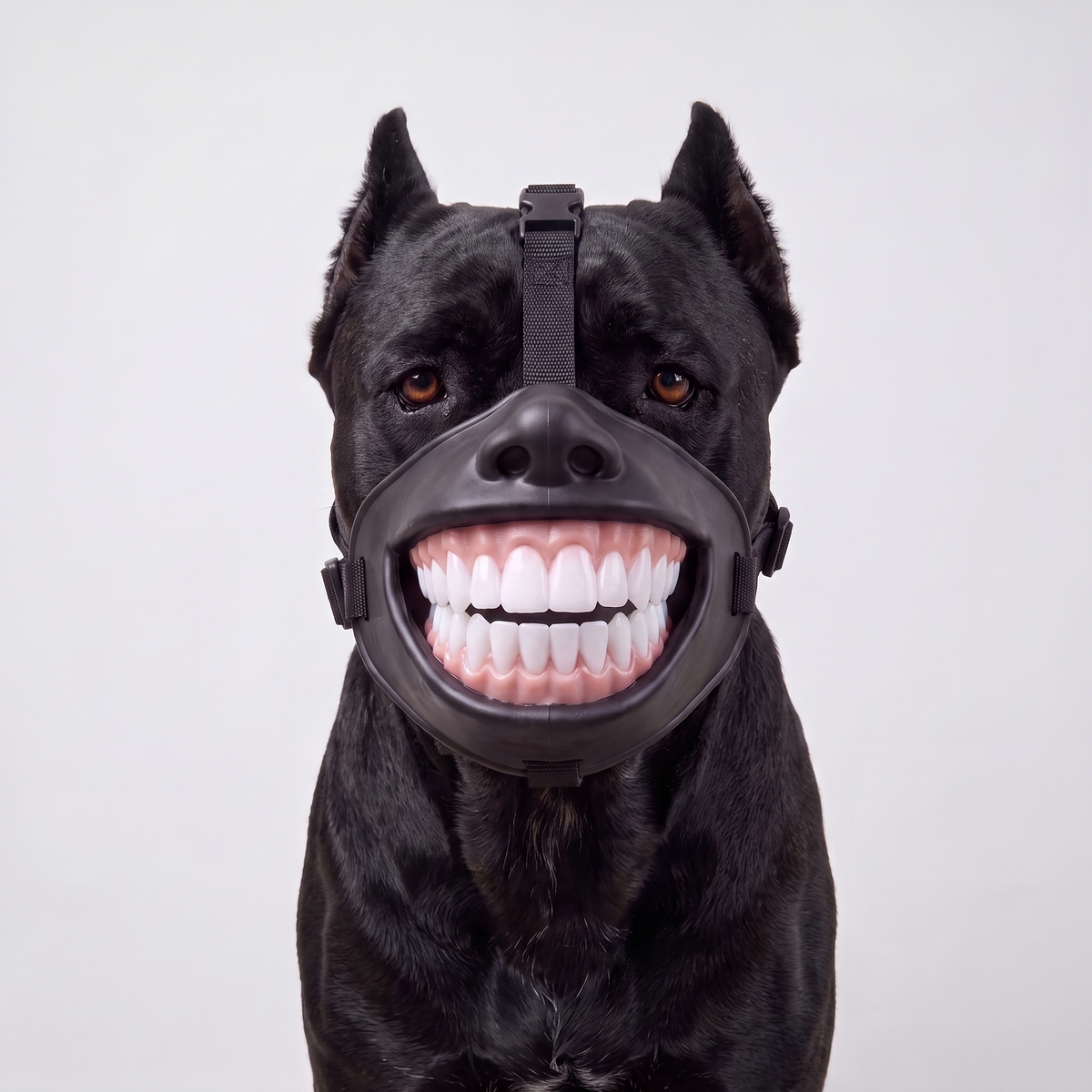 Creative Grinning Dog Mask