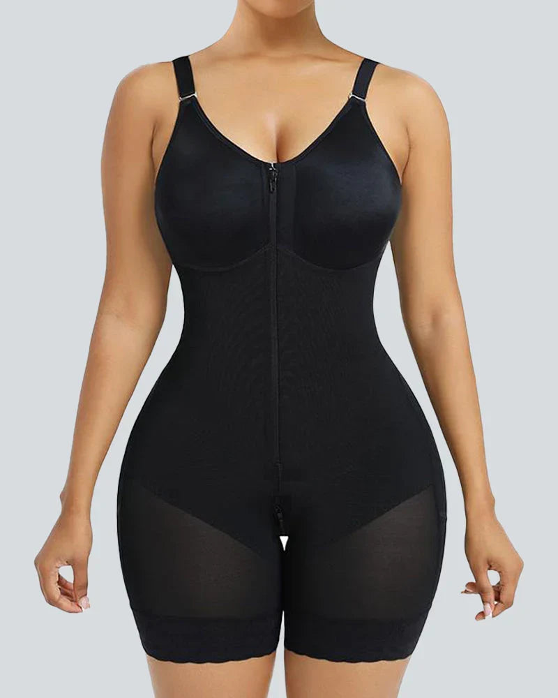 Tummy Control Butt Lifter Shaper with Zipper Crotch Fajas Colombianas