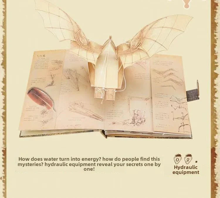 Leonardo da Vinci painting diorama